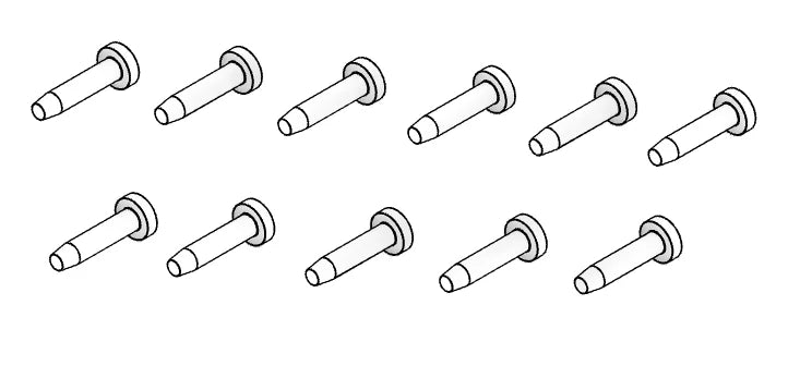 Kit vis fixation coques Beverin 20/93